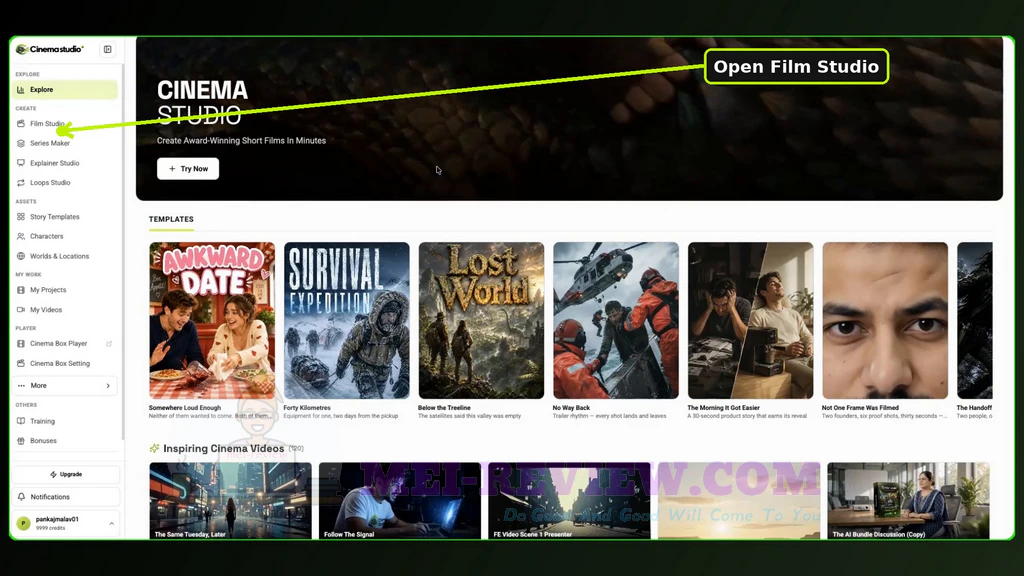 CinemaStudioAI-demo-start