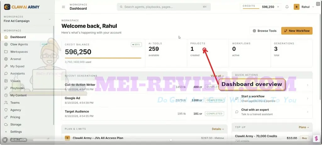 Claw-AI-Army-Demo-5-Dashboard