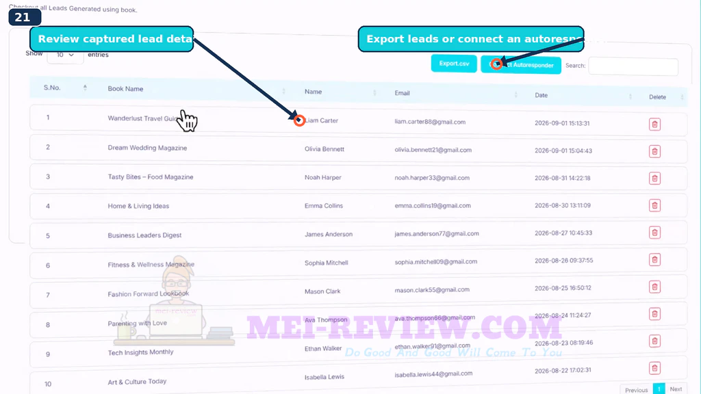 ClawBooks-AI-demo-21-Leads