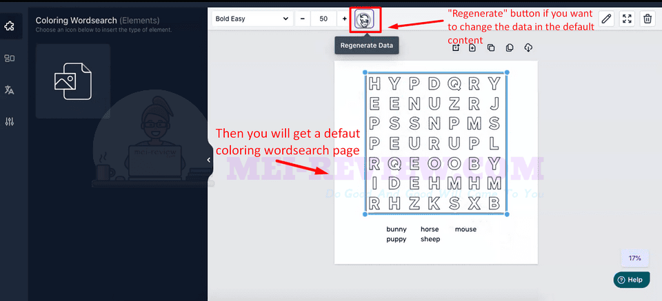 Coloring-Wordsearch-Puzzles-Generator-Demo-2-Regenerate-data