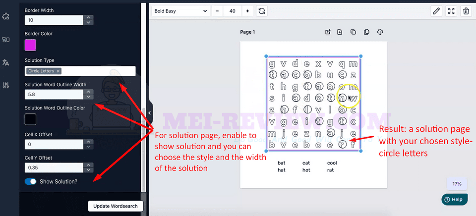 Coloring-Wordsearch-Puzzles-Generator-Demo-7-add-solution