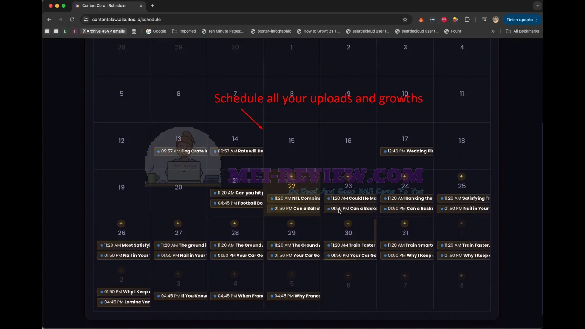 ContentClaw-Demo-13-growth-schedule