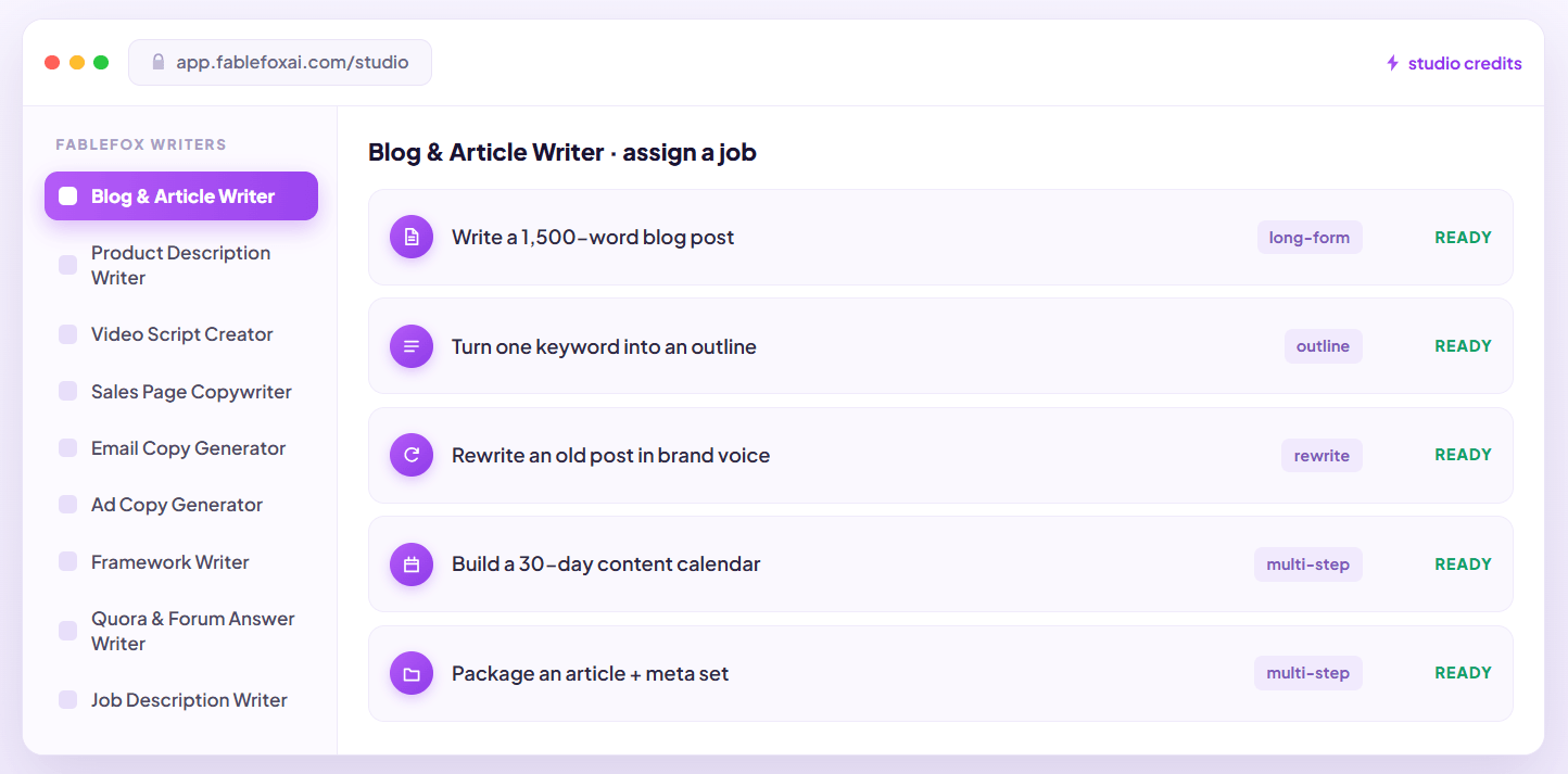 FableFox-AI-Feature-1-Copywriting-Studio