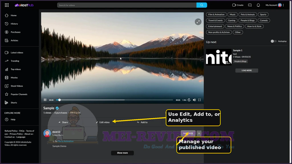 HostHub-demo-14-Manage