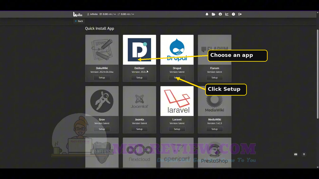 HostHub-demo-4-Install