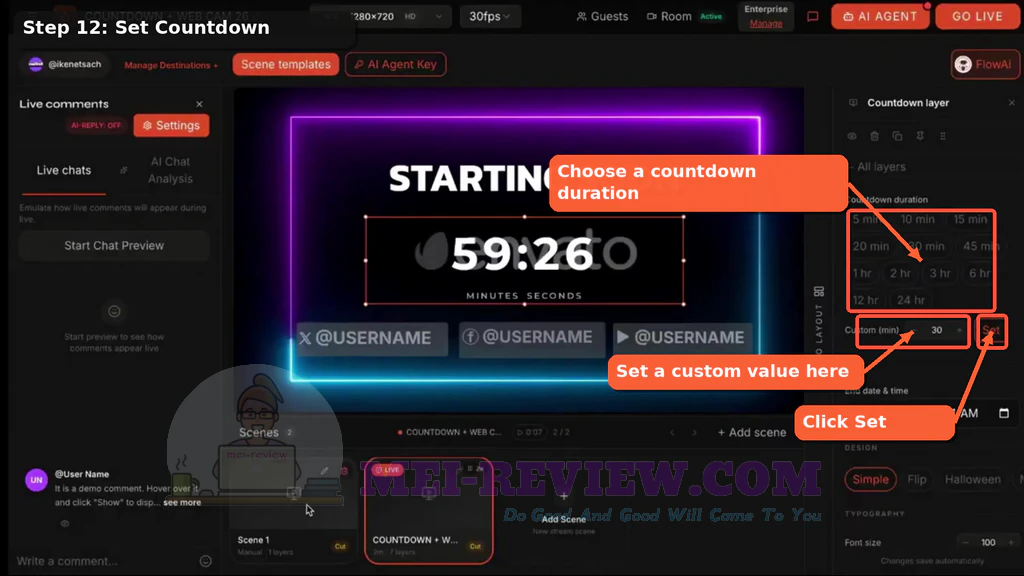 LiveStreamingSalesAgentsAI-demo-12-Countdown