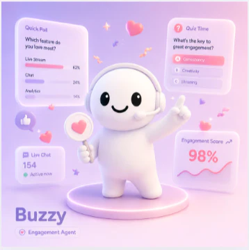 LiveStreamingSalesAgentsAI-feature-3-Buzzy