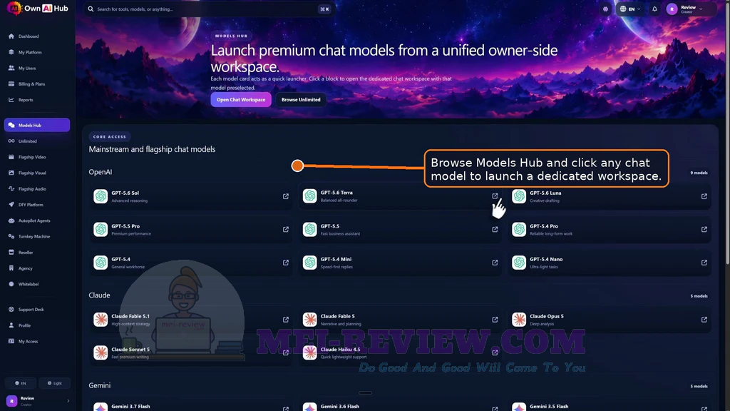 Own-AI-Hub-demo-10-Browse