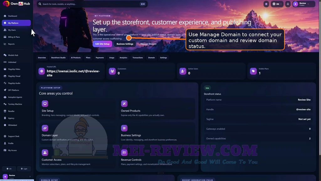 Own-AI-Hub-demo-5-Manage