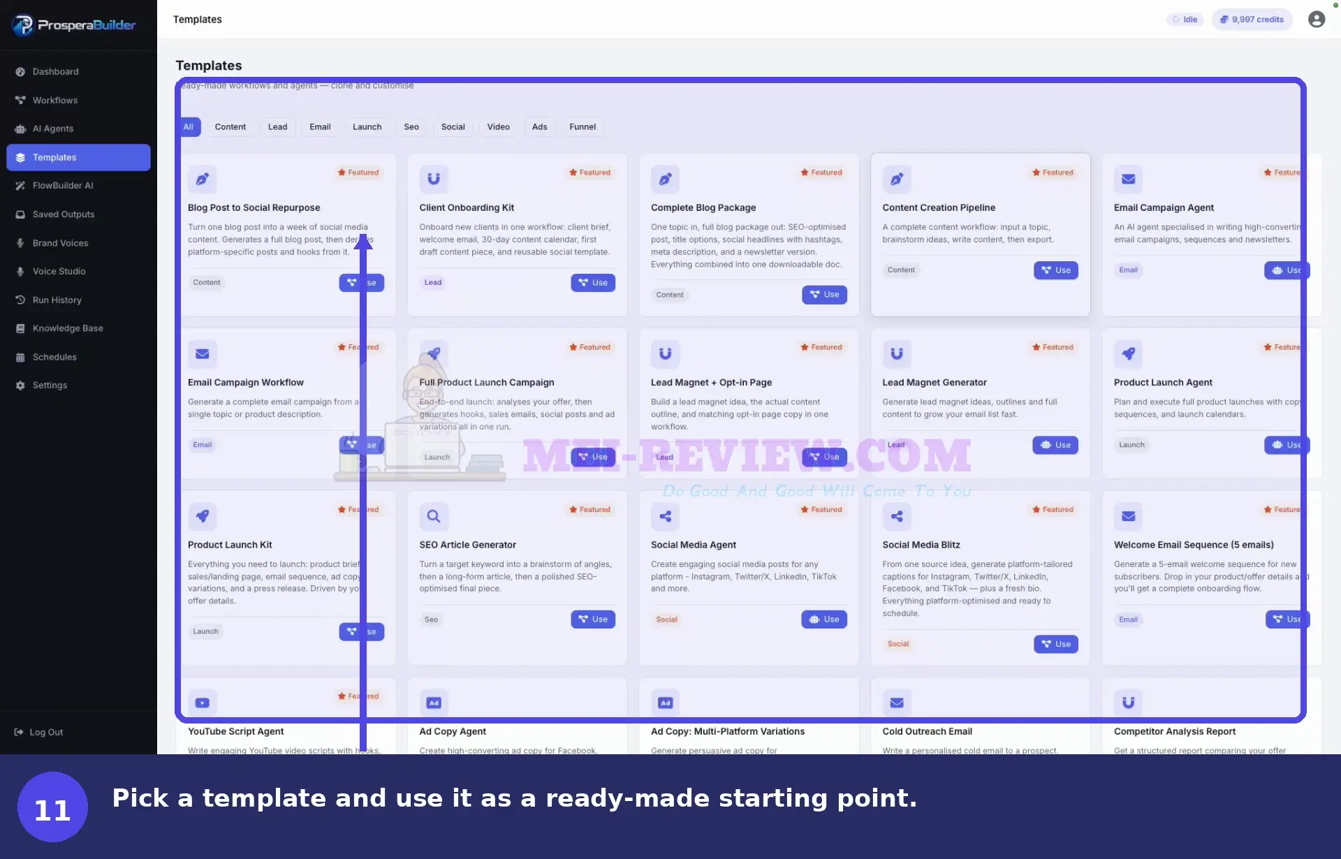 ProsperaBuilder-Demo-11-launch