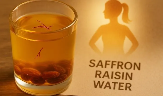 Raisin water in the morning for skin glow and hormonal imbalance