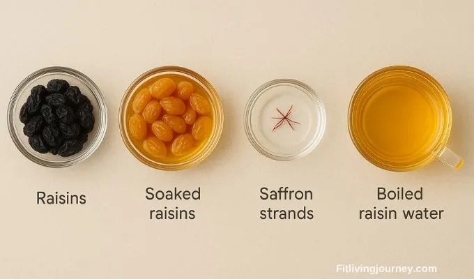 method to make raisin water