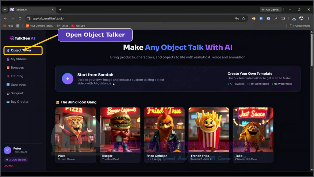 TalkGen-AI-demo-2-open