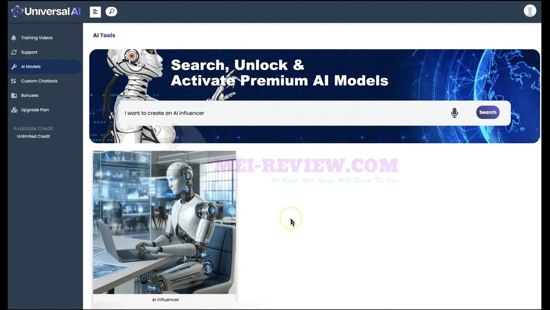 Universal-AI-Demo-2-AI-influencer