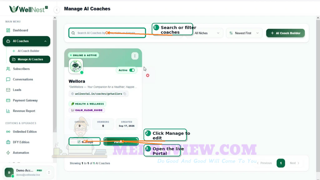 WellNest-AI-demo-15-Manage