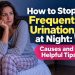 how to stop frequent urination