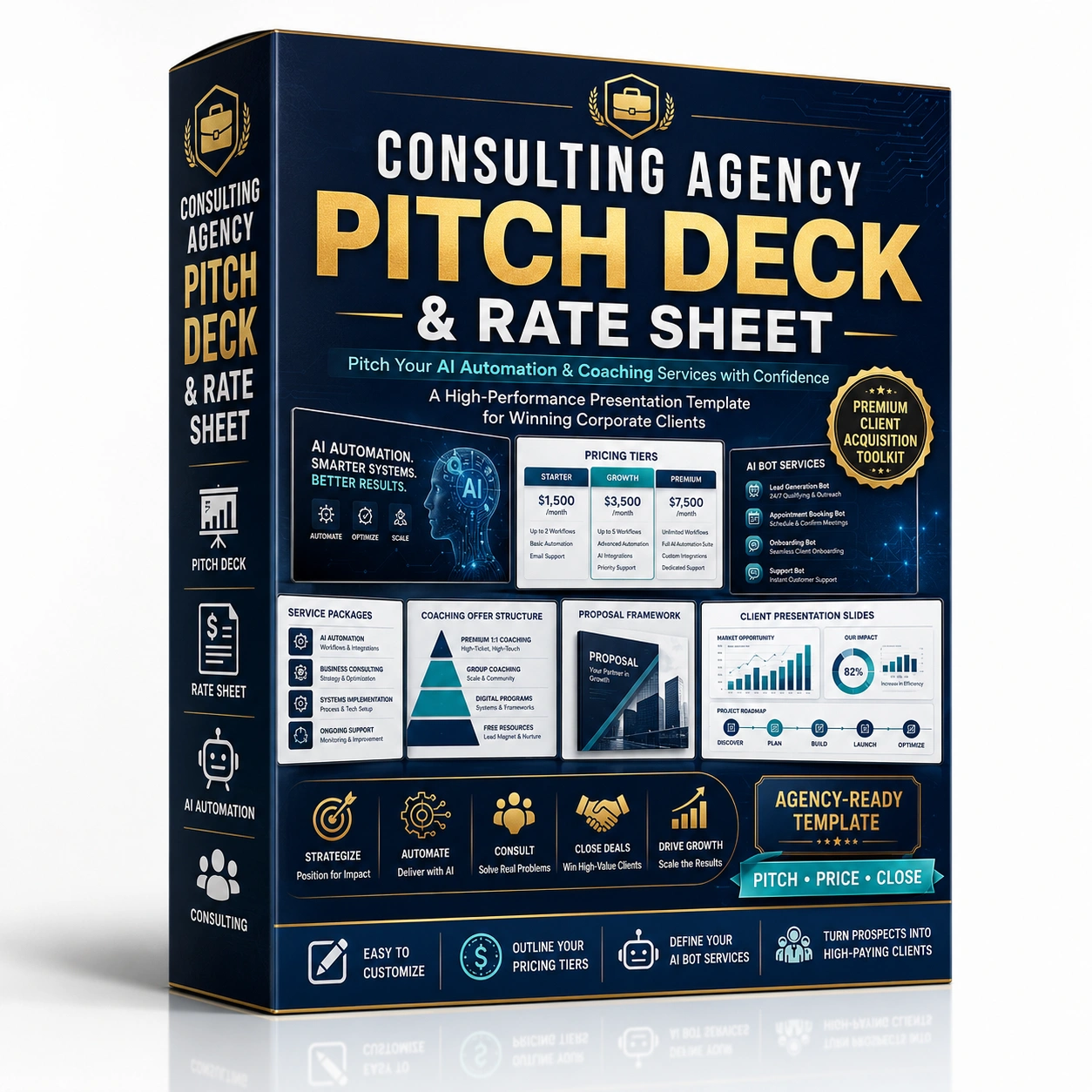 1-Consulting Agency Pitch Deck & Rate Sheet
