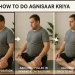 practise agnisaar kriya for weight loss