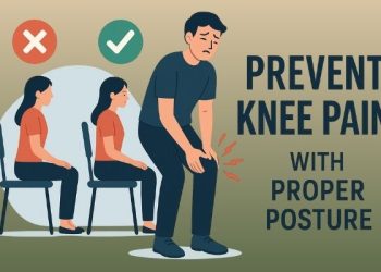 knee pain sitting and standing habit