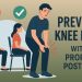 knee pain sitting and standing habit