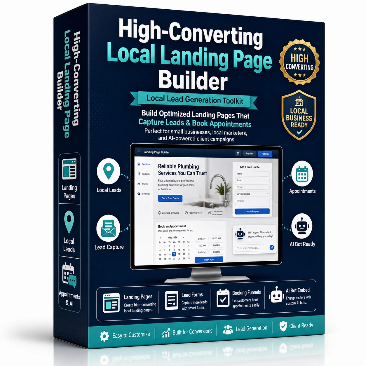 5-High-Converting Local Landing Page Builder