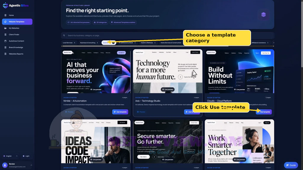 Agentic-Sites-demo-6-Template