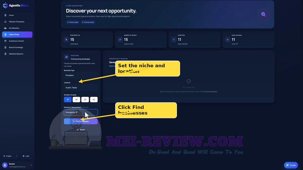 Agentic-Sites-demo-9-Find