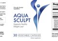 AquaSculpt Ingredients Label