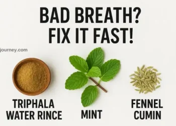 Bad breath treatment at home