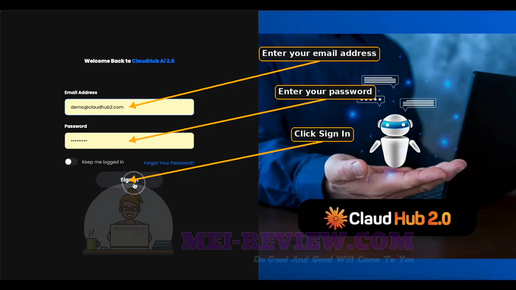 ClaudHub-AI-2-0-demo-1-open