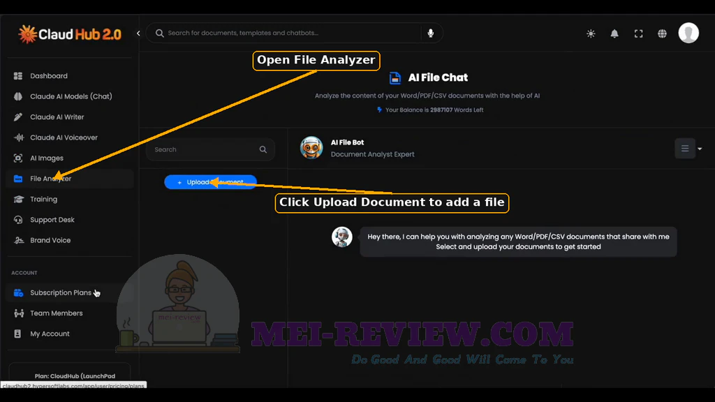 ClaudHub-AI-2-0-demo-12-Analyzer