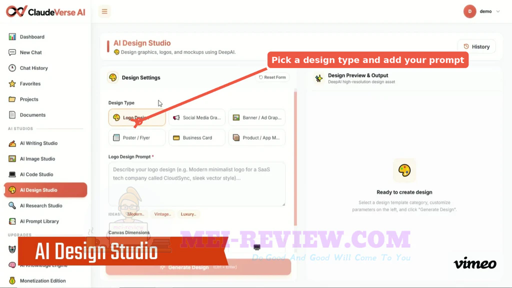 ClaudeVerse-AI-demo-12-Designs