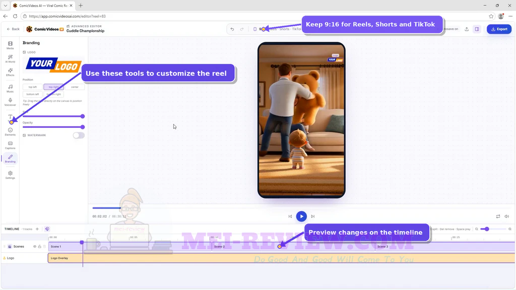 ComicVideos-AI-demo-8-Customize