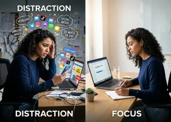 How to Improve Focus in a Distracted World (3 Simple Daily Habits) - Bitudi