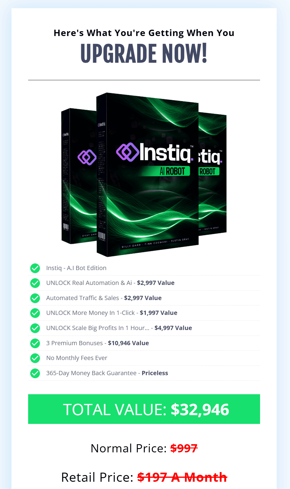 Instiq-Review-OTO-3-pricing-recap