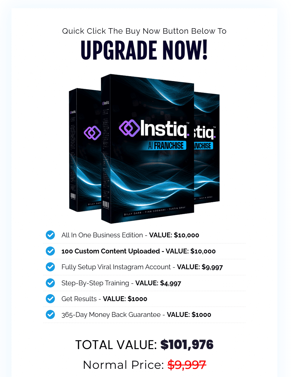 Instiq-Review-OTO-7-pricing-recap