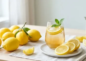 Lemon and Ashwagandha Water