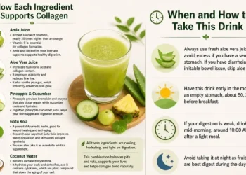 Natural Collagen Boost Drink ingredients