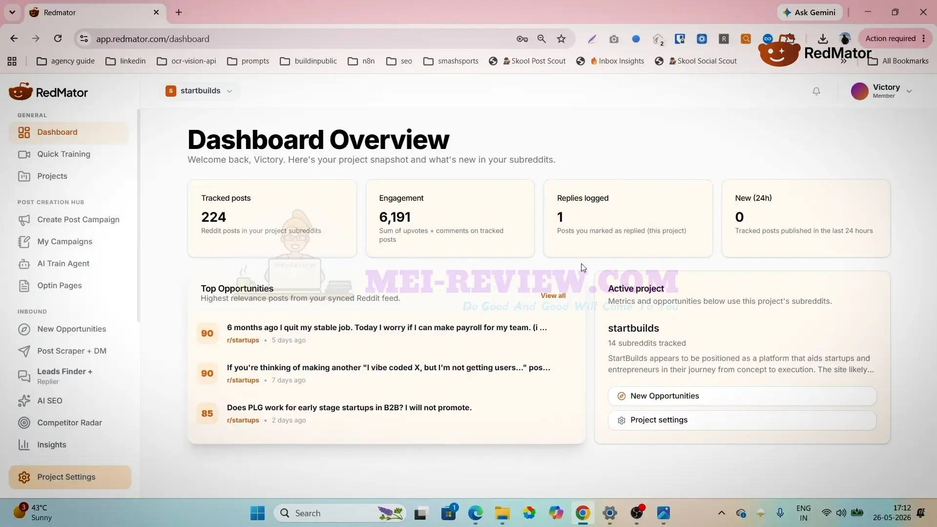 Redmator-Demo-1-Dashboard