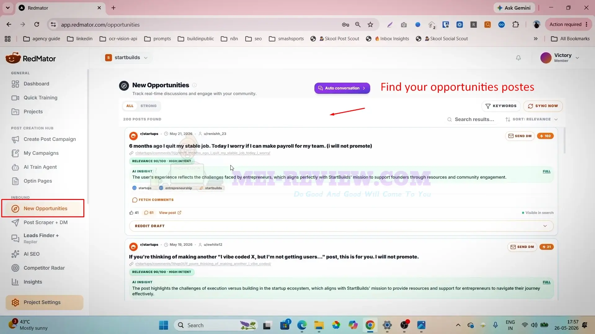 Redmator-Demo-14-Opportunities