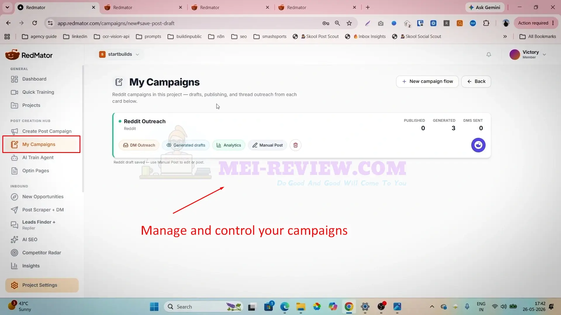 Redmator-Demo-9-Campaigns