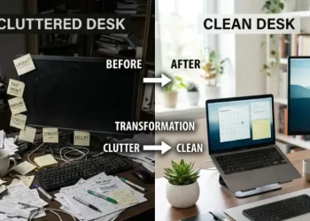 Remove 3 Things from Your Desk