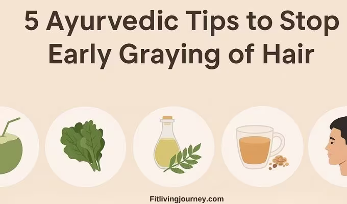 Stop Early Graying of hair