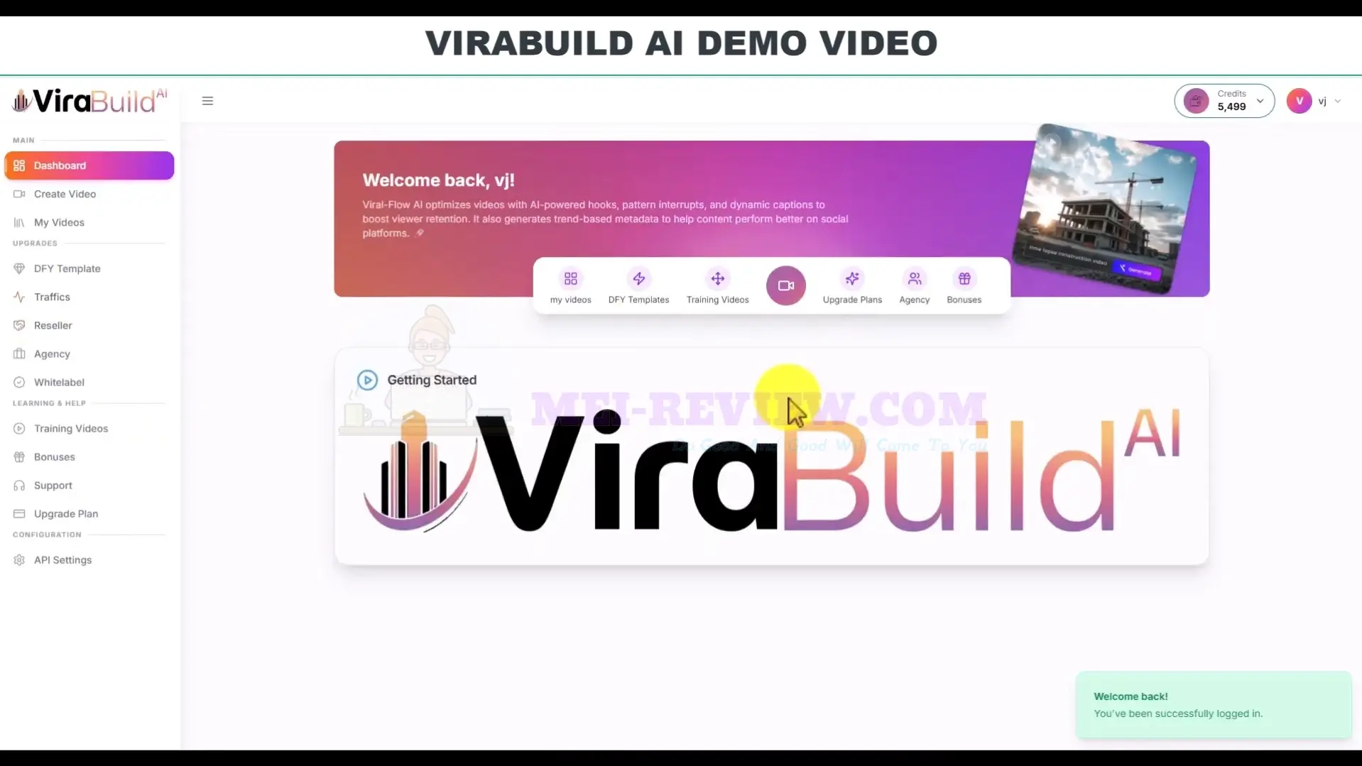 ViraBuild-AI-Demo-2-dashboard