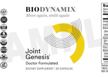 biodynamix joint genesis ingredients